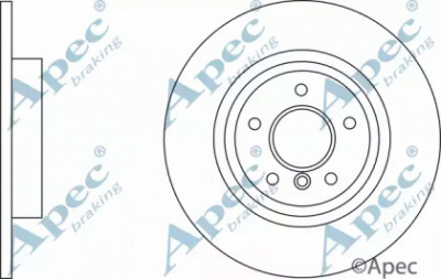 APEC BRAKING dsk3185 -  Тормозной диск